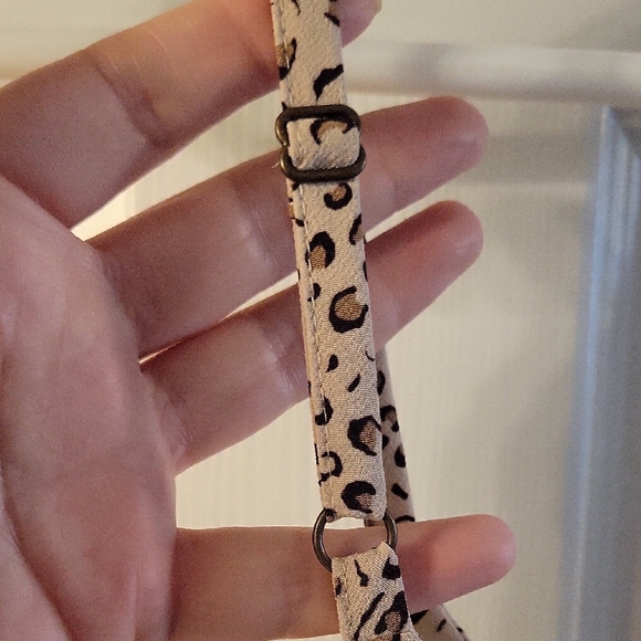 Sanctuary Asymmetrical Spotted Dress - Cream and Black - Picture 6 of 7